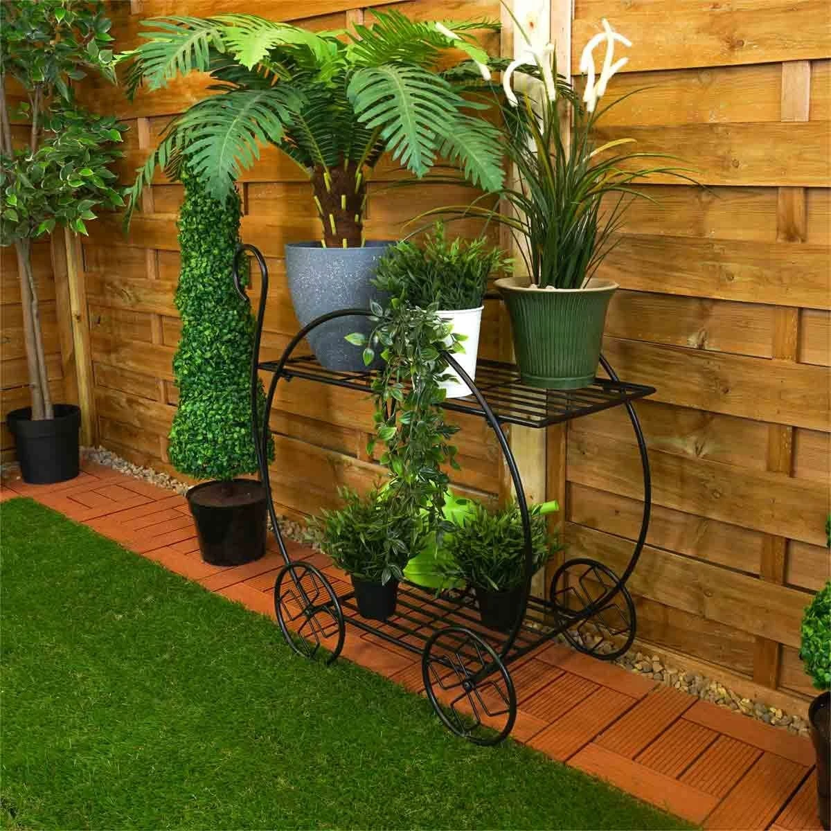 Best4 Metal Garden Plant Stand - Image 4