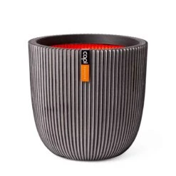 Capi Europe Planter Ball Groove NL 43x41 Anthracite