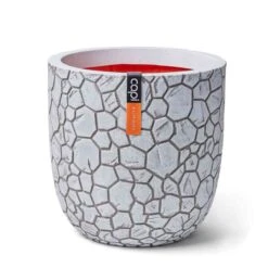 Capi Europe Planter Ball Clay NL 43x41 Ivory