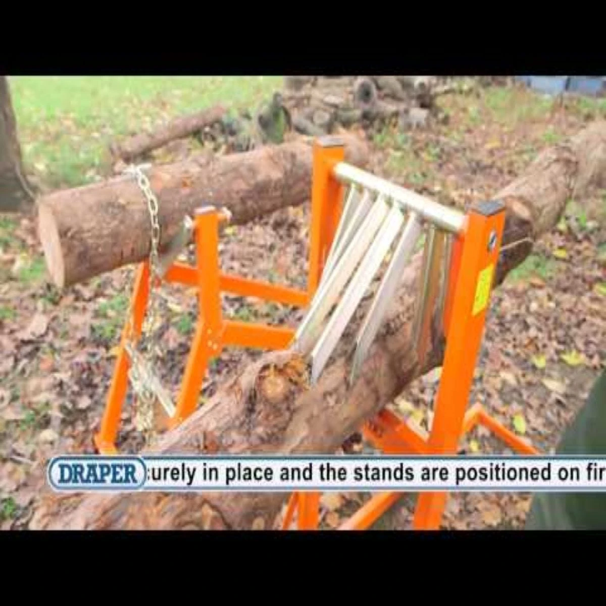 Draper Log Stand - 150Kg - Image 3