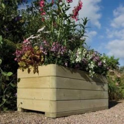 Rowlinson Marberry Rectangular Garden Planter
